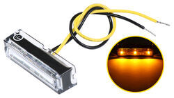 LED Boat Accent Light - Waterproof - 240 Lumens - Amber LEDs - Clear Lens - TN52FR