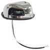 navigation lights deck led boat light - mount green and red stainless steel cover