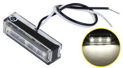 LED Boat Accent Light - Waterproof - 240 Lumens - White LEDs- Clear Lens - TN54VR