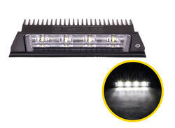 TecNiq Load Ramp Light - 2000 Lumens - 7-7/16" Wide - Black Aluminum - 12V - TN63XR