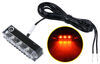accent lights surface mount eon led boat light - waterproof 150 lumens orange leds clear lens 36 inch wire