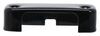 tecniq accessories and parts boat lights covers mounting cover for dragon led light - horizontal black