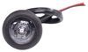 clearance lights submersible mini led side marker boat trailer light - recessed mount red clear lens 7-1/2 inch wire