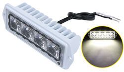 LED Boat Spreader Light - Recessed Mount - Flood Beam - 1,300 Lumens - 12V/24V - White LEDs - TN86RR
