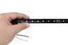 strip lights clip mount premium slim led light - weatherproof 600 lumens 11-1/2 inch long expandable