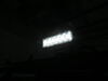 0  work lights spot beam steelhead led light - 1 900 lumens 6 inch wide black aluminum 12v/24v