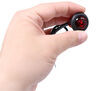 clearance lights side marker mini clearance/side light w/ grommet - submersible red led lens 9 inch pigtail