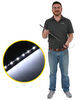 strip lights clip mount premium slim led light - weatherproof 1 500 lumens 25 inch long