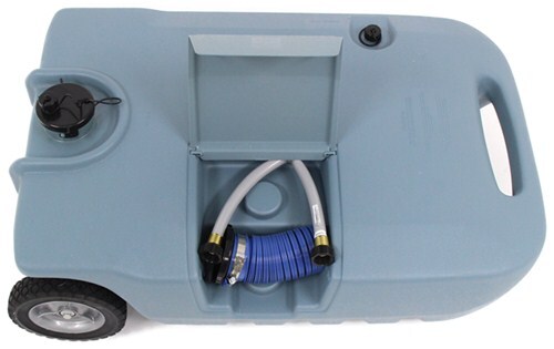 Tote-N-Stor Portable RV Wastewater Tank w/ Hose Accessories image picture