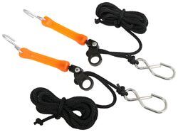 Perfect Bungee Rope Tie-Down with Shock Absorber - 12' Long - Orange - TP68QR