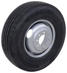 Triangle ST235/85R16 Heavy-Duty Radial Tire w/ 16" Steel Dual Wheel - 8 on 6-1/2 - LR G - TR36VR