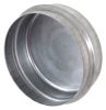 caps zinc plated grease cap - 2.333 inch outer diameter 1.00 tall drive in