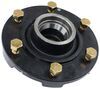 hub agricultural trailer assembly for 7k axles - 6 on threaded bolts