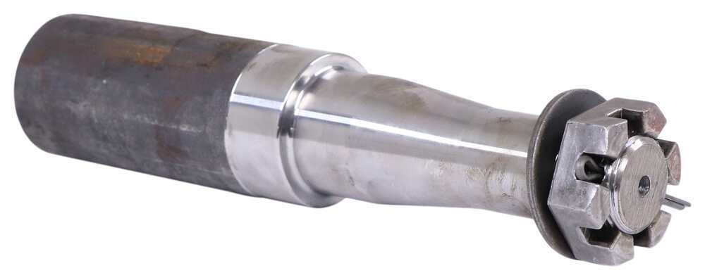 84 Weld-On Spindle With Flange for 3500 lb Trailer Axles - 1 3/4