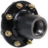 hub 8 on inch agricultural trailer assembly for 11.5k axles - wheel studs