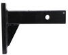 towsmart pintle hitch mounting plate hook for 2 inch hitches - 6 shank 8 hole 10 000 lbs