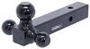 fixed ball mount 2000 lbs gtw 6000 10000 towsmart multi-ball for 2 inch hitches - 1-7/8 and 2-5/16 trailer balls