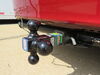 0  fixed ball mount towsmart multi-ball for 2 inch hitches - 1-7/8 and 2-5/16 trailer balls
