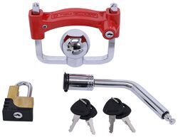 TowSmart Trailer Coupler Lock Kit - 1-7/8, 2, and 2-5/16 Couplers w/ Hitch Lock & Coupler Lock