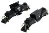 leaf spring replacement system timbren silent ride suspension for tandem axle trailers w/ 3 inch round axles - 14 000 lbs