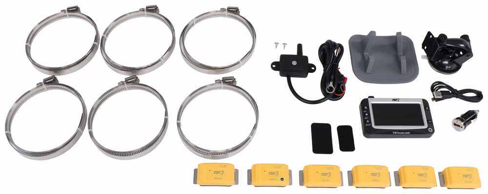 TST TPMS - Color Display - Signal Booster - 6 Internal Tire Sensors - TST-507-INT-6-C
