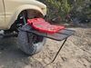0  camping table tire tire-mount aluminum tailgater - 33-1/2 inch long x 28 wide large black powder coated