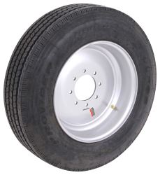 Provider 215/75R17.5 Radial Tire w/ 17-1/2" Solid Center Wheel - Offset - 8 on 6-1/2 - LR H - TA69VR