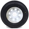 tire with wheel 6 on 5-1/2 inch provider st225/75r15 radial trailer w/ 15 white spoke - lr d