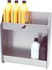 contracting hobby space landscaping mobile business/office recreation drilling required tow-rax aluminum storage cabinet w/ 2 shelves - 17.5 inch tall x 15.5 wide 5.5 deep