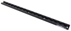 Tow-Rax L-Track - Anodized Black - Aluminum - 18" Long