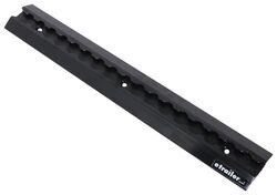 Tow-Rax L-Track - Tapered - Anodized Black - Aluminum - 18" Long