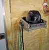 0  cabinets and shelves helmet shelf tow-rax w/ hanging rod - aluminum 14 inch long x 15 deep