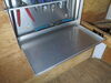 0  cabinets and shelves storage cabinet tow-rax aluminum tool w/ folding tray - 30 inch tall x 25-3/4 wide 4-3/4 deep