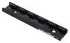 track systems and anchors trailer tie-down o-track parts tow-rax l-track - anodized black aluminum 6 inch long