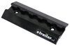Tow-Rax L-Track - Tapered - Anodized Black - Aluminum - 6" Long