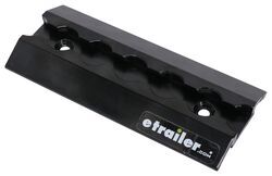 Tow-Rax L-Track - Tapered - Anodized Black - Aluminum - 6" Long - TWSP6TAB