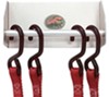 contracting landscaping recreation drilling required tow-rax strap hanger - aluminum 8 inch long x 4-1/2 tall 3 deep