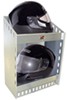 cabinets and shelves recreation tow-rax corner helmet shelf - aluminum 21 inch tall x 14-1/4 wide 15-3/4 deep