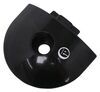 e-track tie down anchors end caps tow-rax piece for domed l-track rails - black polyethylene qty 1