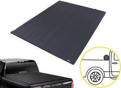 TruXedo Pro X15 Soft Tonneau Cover - Roll Up - Polyester and Vinyl - Matte Black