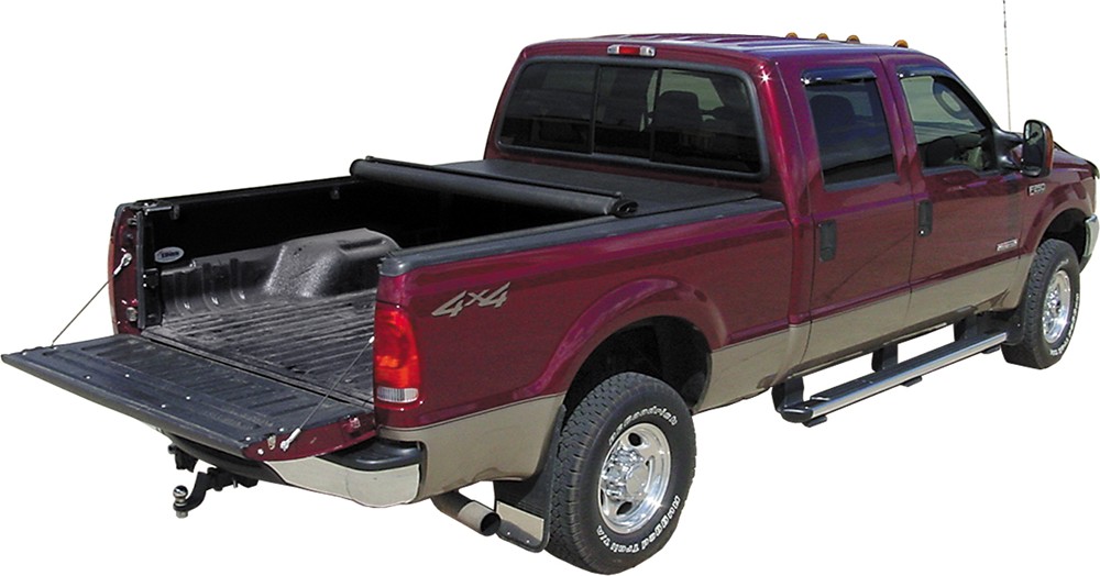 1995 Ford F-150 TruXedo Lo Pro Soft Roll-up Tonneau Cover - Black