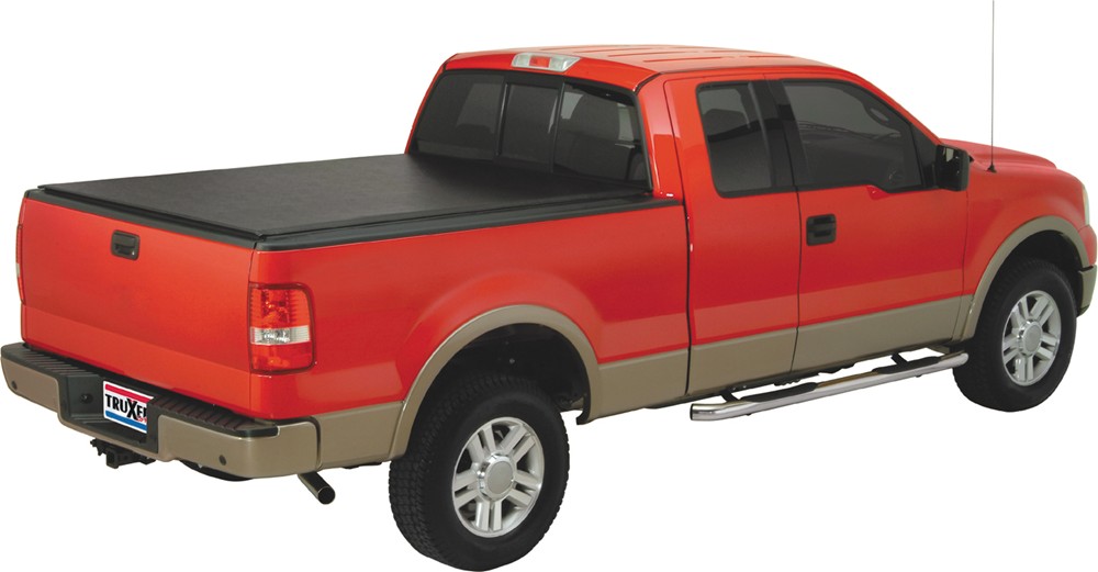 2007 Ford F-150 TruXedo Lo Pro Soft Roll-up Tonneau Cover - Black