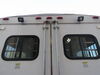 2012 blue ribbon trailers 2-horse fifth wheel  exterior lights flood beam in use
