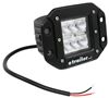 flood lights work led light - beam 780 lumens flange mount black aluminum square qty 1