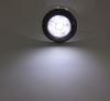 utility light optronics led w/ switch - submersible 168 lumens round nickel trim clear lens