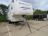 0  stabilizer jack gooseneck tripod ultra-fab trailer - steel 31 inch to 54 5 000 lbs