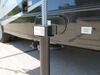 0  fifth wheel camper rv motorhome travel trailer stabilizer jacks in use