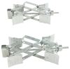 wheel chock stabilizer steel super grip stabilizers for tandem-axle trailers and rvs - qty 2