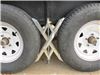0  wheel chock stabilizer rv trailer on a vehicle