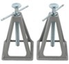 not mounted ultra-fab stackable stabilizers for small trailers and campers - 6 000 lbs qty 2